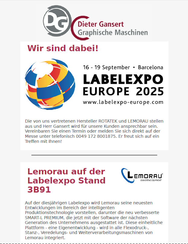 Newsletter September 2025